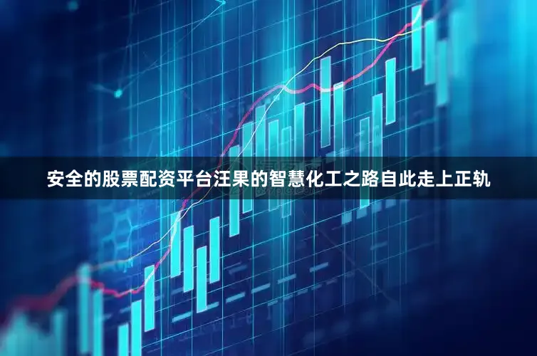 安全的股票配资平台汪果的智慧化工之路自此走上正轨